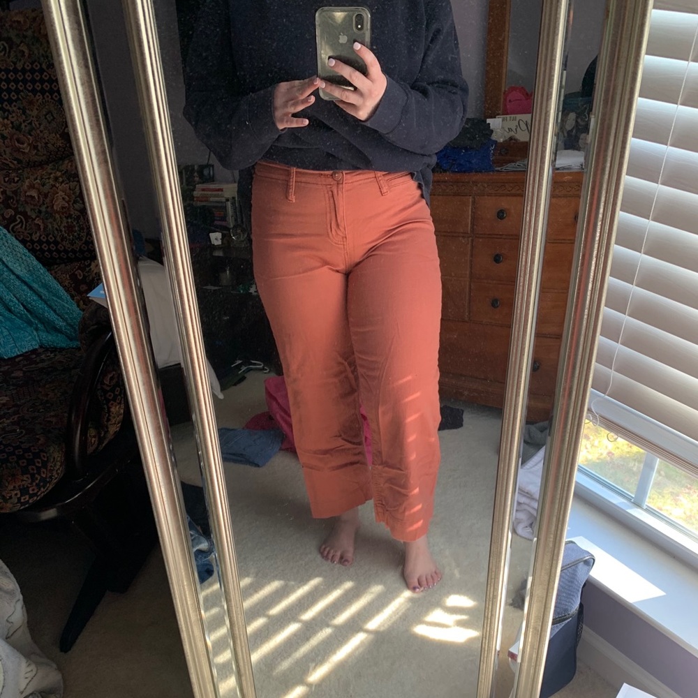 Cute wide leg pants from target